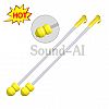 Disposable foam tip AI catheter with handle and plug(M)