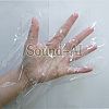 Degradable plastic glove