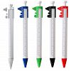 Ball point pen with tape measure