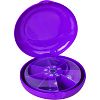 7 days round pill box
