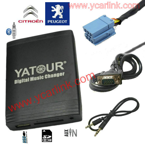 Citroen C3 CD player USB AUX Pioneer Bluetooth Handsfree kit 