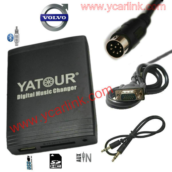 Bluetooth AUX In Adaptateur Compatible Avec Volvo HU Radio dans s40 v40 s60 v70 c70 s80