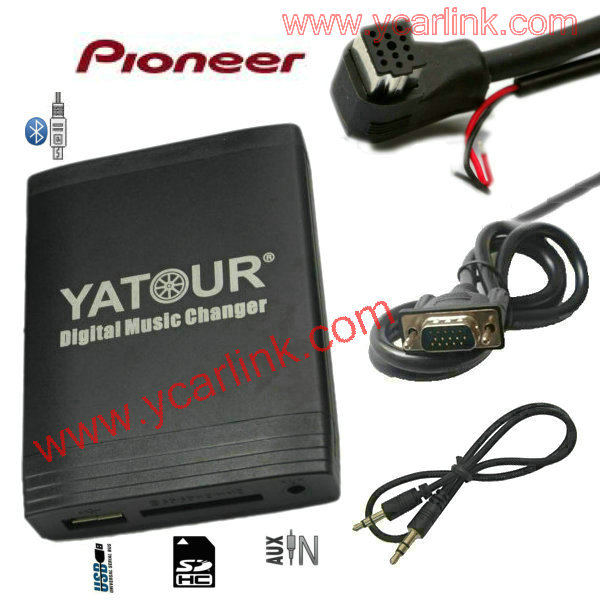 Yatour USB SD AUX Adapter Pioneer DEH MEH IP-Bus KEH