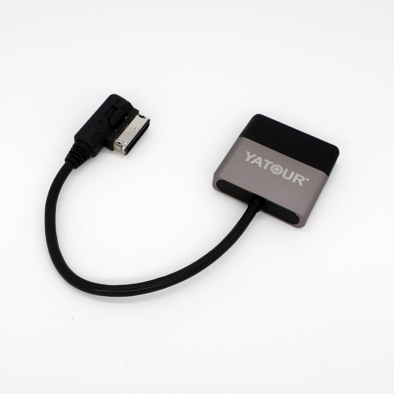 New Arrival Hi-fi Qualcomm 5.0 Bluetooth car kit for AUDI AMI Mercedes MDI BMW iPod USB AUX interface
