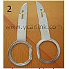 Radio removal key tool for VW/Audi/Seat/Skoda/Mercedes double-din radios