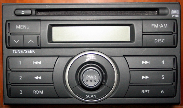 Nissan primera cd player not working