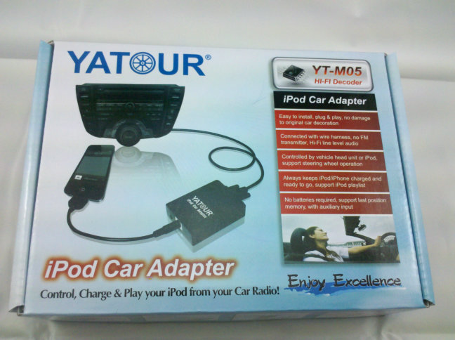 Yatour Toyota Aygo/107/C1 Iphone/Ipod/Ipad Integration Kit Cd Changer Interface Adapter-Yt-M05